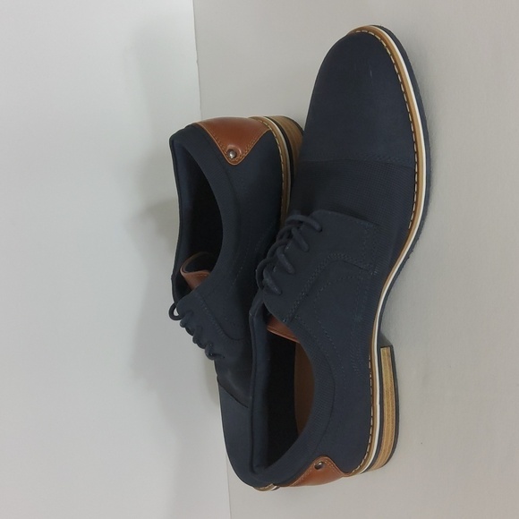 Sonoma Men's Gray Lace Up Round Toe 10 M - Picture 4 of 5